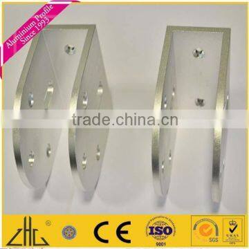 Wow!!! Aluminum Alloy Construction Angle Bracket Drilling, U Wall Bracket Spot Welding CNC Machining , U Shaped Aluminum Bracket