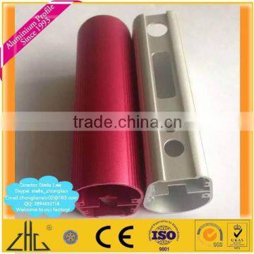 Wow!! Foshan Nanhai aluminium extrusion factory/custom heatsink aluminum extrusion/color anodized aluminium tubular enclosure