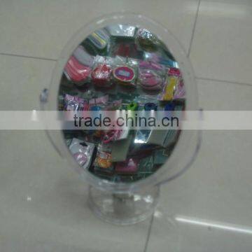 cheap transparent plastic table mirror desktop mirror