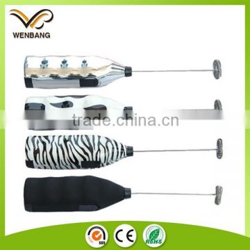 wholesale stainless steel handheld milk frother