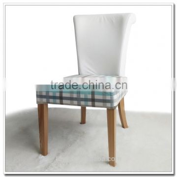 TDSM-29-4 QVB HANGZHOU JIANDE TONGDA BIRCH WOOD NATURE COLOR FABRIC Country style DININGROOM LIVING ROOM DINING CHAIR