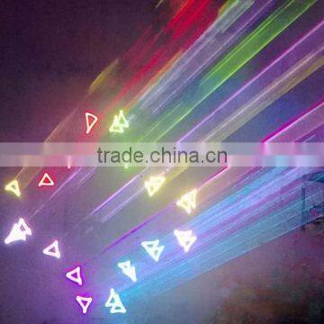 Powerful 10 watt rgb ilda laser animation laser writing laser for outdoor show and advertising