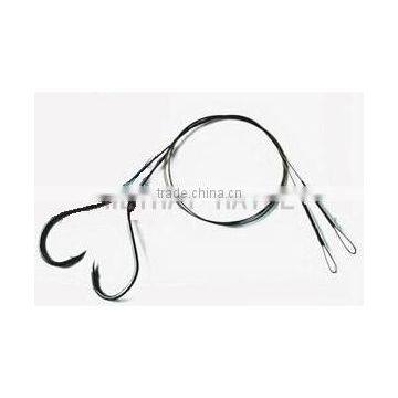 super strong 1x7 stainless steel wire lure trace single hook trace