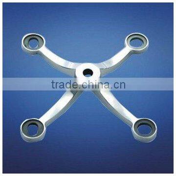 160 series stainless steel spider fitting (4 arms) Glass wall spider fitting