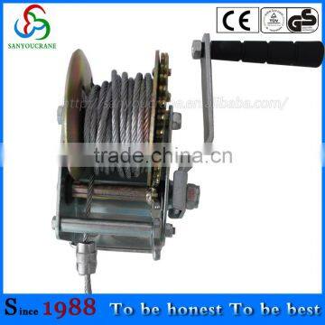 Steel Cable Hand Winch for Pulling