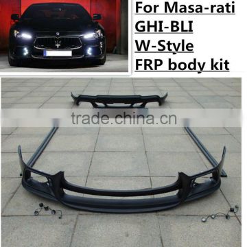 NEW NEW!!!For masa-rati to ghi-bli W-style body kit FRP 1:1