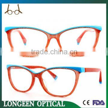 G3578-C2055 Own design eyewear laminated latest optical frames