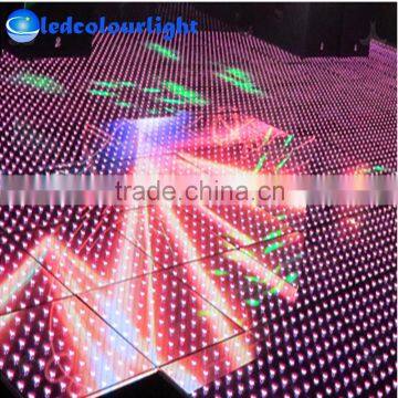 DMX512 led video wall panel light/DISCO DJ nightclub color changing led lights programmable star light dance floor with Madrix