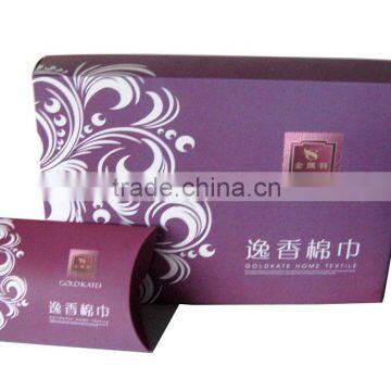 AUOB-004 Raliable corrugated cardboard 4x4 design mooncake paper box or floding gift box