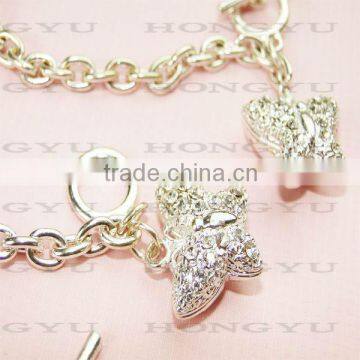 Alloy diamond necklace