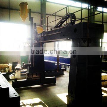 Gantry longitudinal welding machine for poles pipes towers