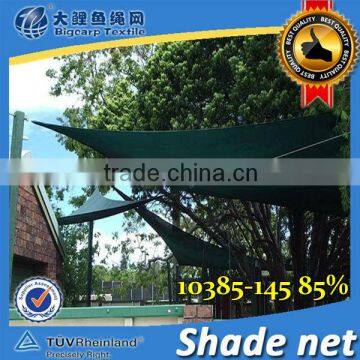 Black Sun Shade Hdpe Netting For Parking Lot 145gsm