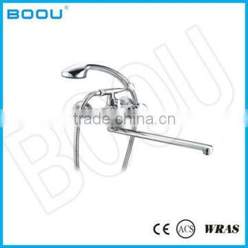 (5333-4)Zinc alloy double handle bath faucet bathroom taps