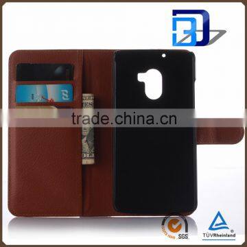 New PU Leather With Card Slots Stand Flip Wallet Case for Lenovo Vibe X3 Lite A7010 photo-3