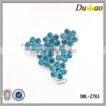 Good Quality Crystal Stones High Heel Accessories for Woman Shoe