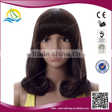 Quality guaranteed High Temperature Fiber cheap colorful party wig