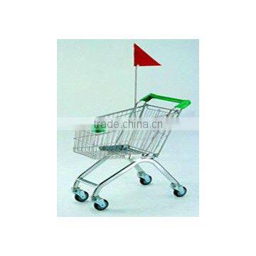 American wholesale 90L wal-mart small shopping carts with wheels HSX-580