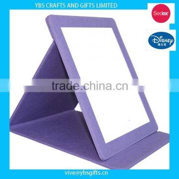 popular pu foldable makeup mirror