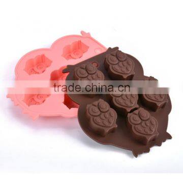 Animal Silicone Ice Cube Tray Mini Owl Shaped Ice Maker photo-2