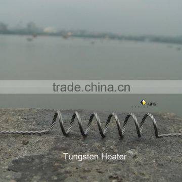 Tungsten resistance heater