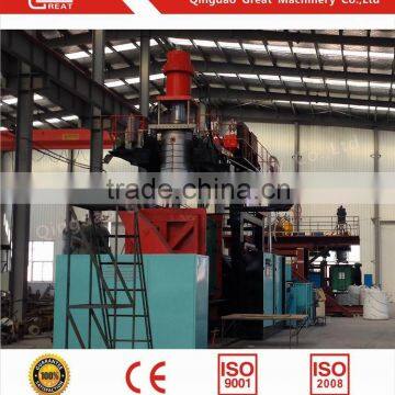 Double Lock Blow Molding Machine the Material is HDPE HMWHDPE