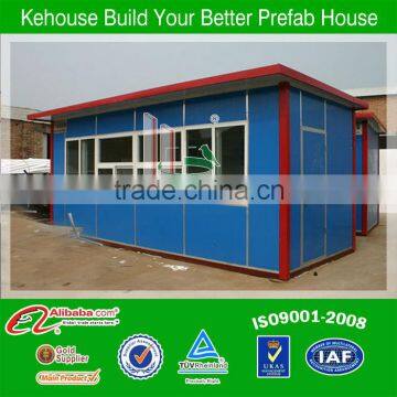 Professional fast assembly prefab removable sentry booth for sale