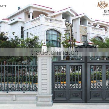 Alibaba China wholesaler aluminum, iron gate designs