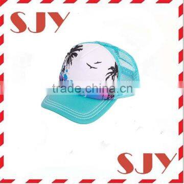Custom Wholesale Printed Mesh Trucker Cap