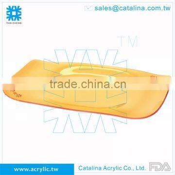 Hot Sale Acrylic Waving Wedding Food Cake Fruit Serving Tray photo-5