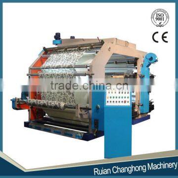 Changhong 4 Color Fabric Flexographic Printing Machine