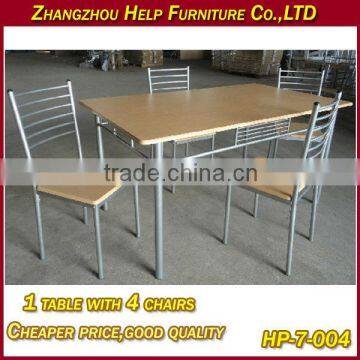 Wooden Dining Table and Chair