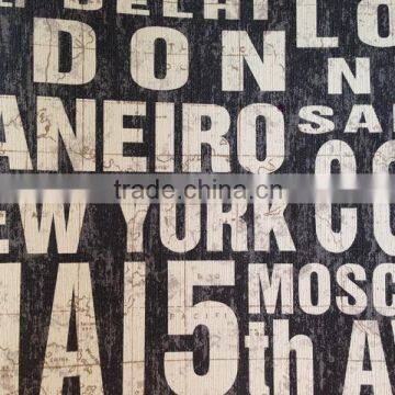 Letters Modern Decorative Wallpaper photo-3