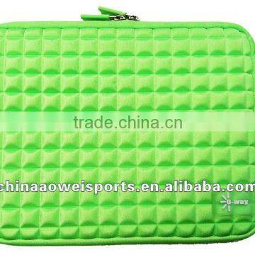 2013 high quality Lycra EVA Embossed Laptop Sleeve cases