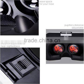 Hot Sale Virtual Reality 3D Video Glasses Head Mount 3D VR Goggles VR Park for Samrtphones photo-3