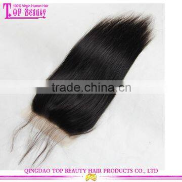 Qingdao Factory Price Hair Closure Piece Vrigin Brazilian Straight Lace Closure Free Parting Lace Closure photo-4