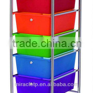 9 PP Plastic White Storage Drawers Cart Organizer photo-6