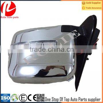 High quality Urvan E25 2005-2011 outside chrome LED electric foldable auto side rear view mirror accessories parts