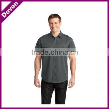 Mens shorts sleeve wholesale casual style shirts