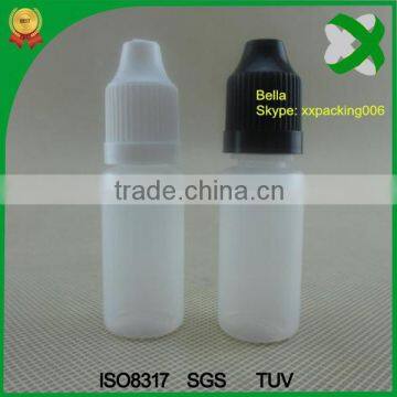 wholesale 10 ml pe eye dropper bottle with childp roof cap