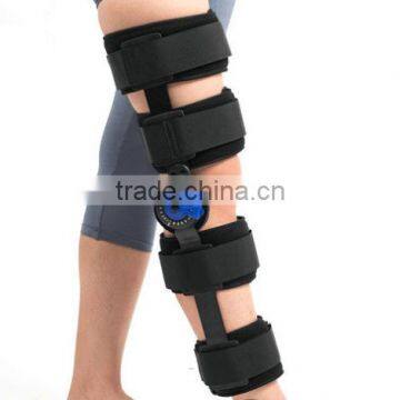 ABIS medical orthoprdic angle adjustable hinged rom knee brace / hinged rom leg support