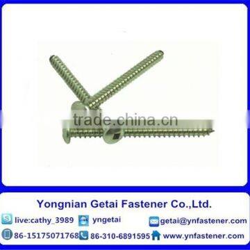 Self-Tapping screws with Square slot pan head / square-recessed oval countersunk head ,DIN933/931 H.D.G