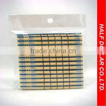 6pcs-Square of Bamboo Coasters For One Dollar Item