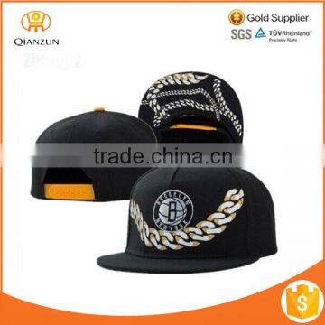 Wholesaled Custom 5-panel adjustable yupoong snapback cap