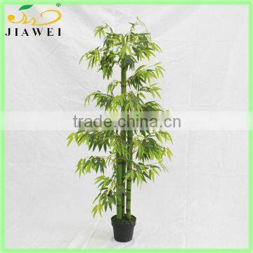 make indoor decorative artificial bamboo tree