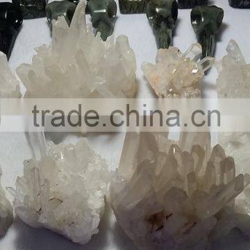 Wholesale Samall mm Natural Rock Quartz Crystal Cluster for Crafts photo-5