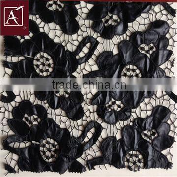 chemical lace embroidery leather fabric