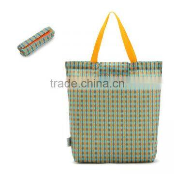 Printing Foldable Shopping Bag Portable Nylon Reusable Shopping Bag