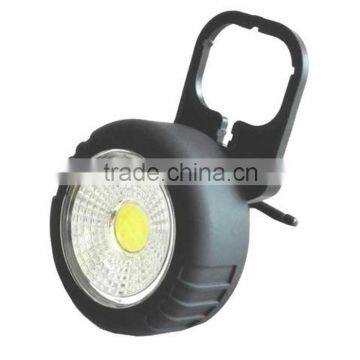 2016 Factory Direct Sale 3W COB Working Light Flashlight Lamp Wheel With Magent