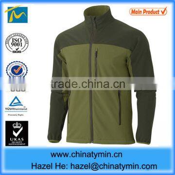 High quality OEM without hood fleece jacket for men