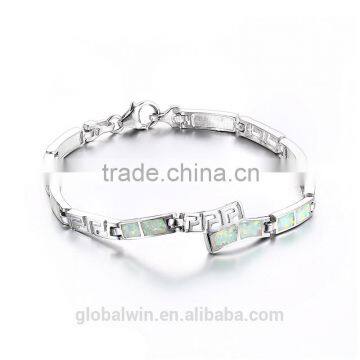 Factory New Design Watch Chain Bracelet Jewelry Vintage Silver Bangle Fb